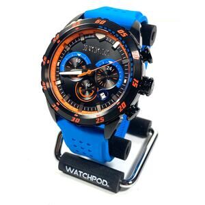 Invicta Model 34963 S1 Rally 46mm Mens Watch Chronograph Flame Fusion Crystal